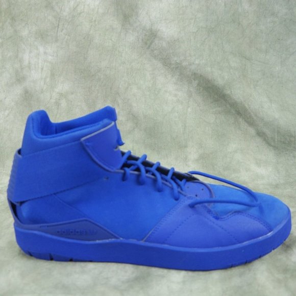 RARE! ADIDAS F37217 CRESTWOOD MID ROYAL BLUE Basketball Shoes Men's 13 S1-Z0042 - Picture 10 of 12